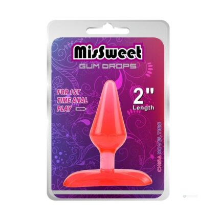 Plug Anal Miss Sweet Gum Drops Rojo 2